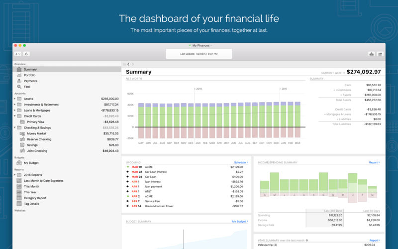Free personal finance software for mac Personal Financial Planning